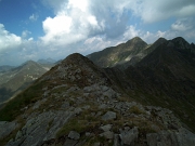 50 in cresta di vetta con vista in Corno Stella